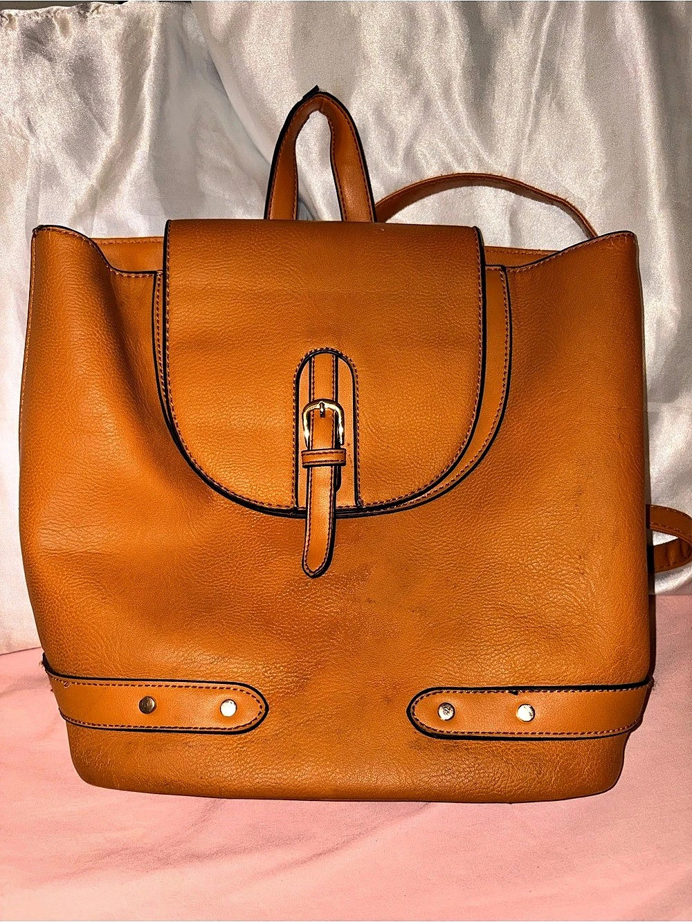 Mustard Yellow Backpack